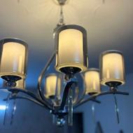 لوستر استیل 6شاخه