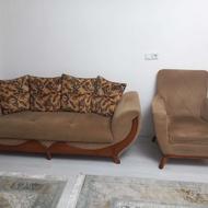 مبلمان 7 نفره پاپیون، مبل6 نفره طرح L و میز ناهار خوری و دو