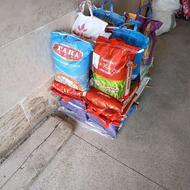 توزیع انواع برنج خارجی از گمرک