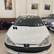 پژو206 sd v8 مدل 1396 سفید