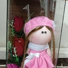 باکس عروسک روسی با گل