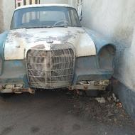 بنز پلاک قدیم اتاق 111 220 1965 شش سیلندر