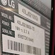 تلوزیون 43 اینچ ال جی فوری