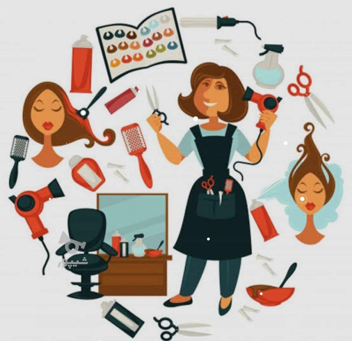 دستیار تمام ارایشگری میشم - آسو