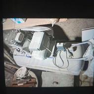 پمپ باد 250 لیتری ایتالایی نو 3 روز کار