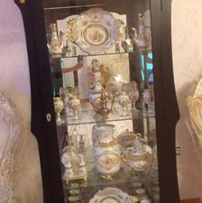 بوفه مشکی رنگ چوبی