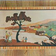 سینی زیبا قدمت پهلوی سالم تمیز