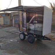 گاری چهار چرخ ،دکه ای، یدکی