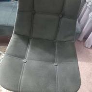 صندلی اوپن رویه مخمل طوسی