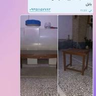 جلو مبلی و ی عدد میز عسلی