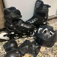 اسکیت نو حتی یک بار هم استفاده نشد برای دخترم کادو اومد