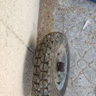 رینگ لاستیک وشافت کامل فرغون باغبانی کارگری