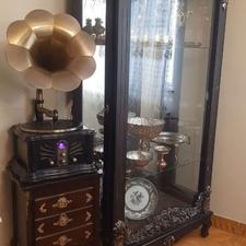 بوفه چوبی و اینه دار