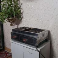 کباب پز استیل مجهز به پلز