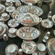 سرویس چینی گل مرغی با اصالت