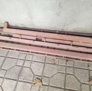 دار قالی آهنی قدیمی قالیچه