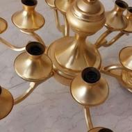 خریدار لوستر های سالم وخراب واینه و شمعدون برنزی درمحل