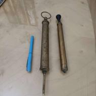 دو عدد وسیله برنزی عتیقه