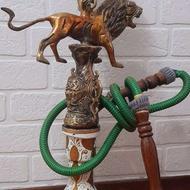 قلیان /قلیون برنجی. عیار بالا