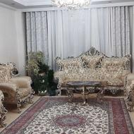 ست مبلمان 9 نفره و میز ناهارخوری 8 نفره