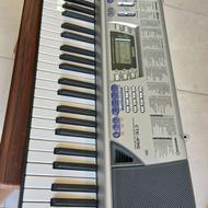 ارگ یا کیبورد اموزشی Casio ctk 496 برای یادگیری میکروفن خور