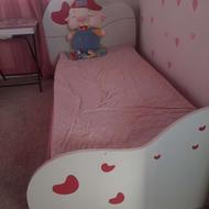 تخت یک نفره کم استفاده شده