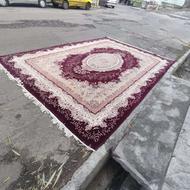 فرش ماشینی 12متری تاپریس مشهد در حد نو