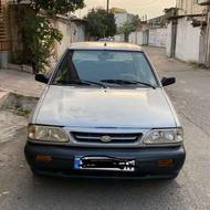 پراید نقره ای دور رنگ86