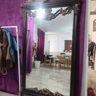 اینه قدی با قاب چوبی شیک با قد 160و عرض 90