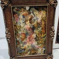 تابلو فرش فرشچیان چله ابریشم