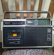 رادیو صبط سونی 60 ساله وسالم و تمیز