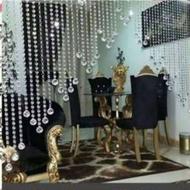 پرده کریستالی جذاب