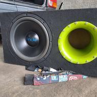 سیستم کامل ساب15پراید آمپ مونو کنوود917