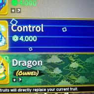 اکانت بلاکس فروت پرم دراگون دار مکس و فول گیمپس