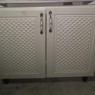 کابینت زمینی آشپزخانه و آیینه سرویس