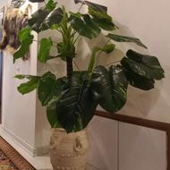 گل مصنوعی با گلدان