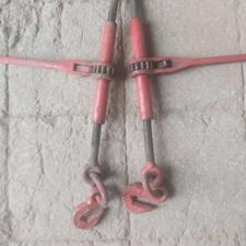 2 عدد جکلوی زنجیر 5 تن خارجی تریلی یا جرثقیل