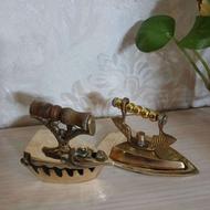 برنجی اتو برنزی قلیان کلکسیون آنتیک دکوری کفش مجسمه ظروف