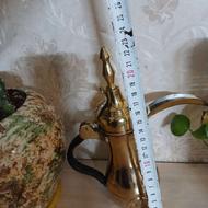 دله قهوه جوش برنجی برنزی کلکسیون دکوری آنتیک لوازم کافه برنز