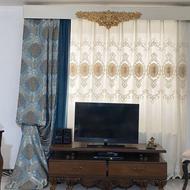 پرده ی نو با راف و کتیبه