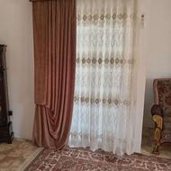 پرده حریر به همراه شال و کتیبه