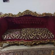 مبل استیل سلطنتی 9نفره بامیزنهارخوری