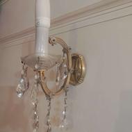 دیوارکوب کریستال اصل چک