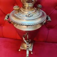 سماور آنتیک دوره قاجاری با ظرفیت حدود 3 لیتر