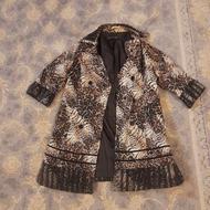 مانتو پلنگی در حد نو سایز 42