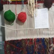 یه جفت فرش دستبافت هریس تاجری نقشه پر کار بابهترین نخ