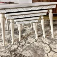 میز عسلی 3 تیکه نو