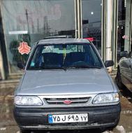 پراید مدل 87دوگانه دستی