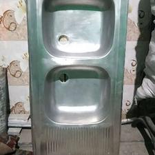 سینگ دو قلو آشپزخانه استیل