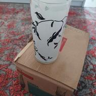 یک دست لیوان شیشه ای